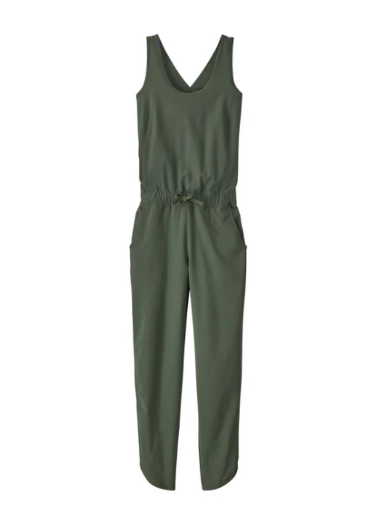 Patagonia Fleetwith Jumpsuit Romper In Kale Green Size Xl